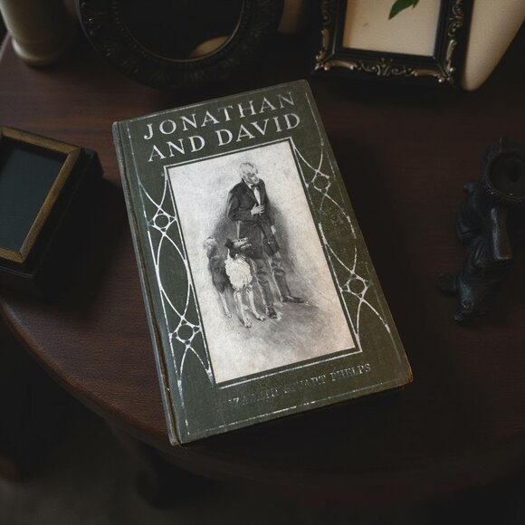 Antique Hardcover Book Jonathan And David By Elizabeth Stuart Phelps 1909  With - Picture 3 of 13